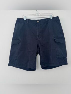 Polo Ralph Lauren Navy Blue Relaxed Cargo Shorts Utility Workwear Golf Men’s 36